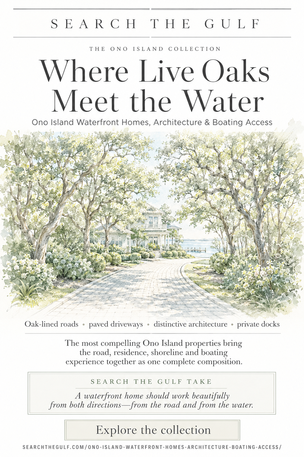 Ono Island Oak Trees Homes For Sale